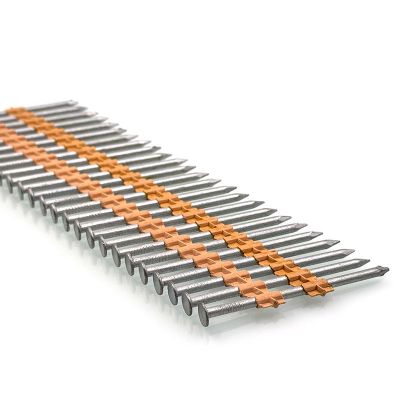 MG HDG Hot-Dip Galvanized Smooth Shank Plastic Collated Metal Framing Nails