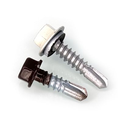 Color Painted Galvanized Self-drilling Roofing Screws