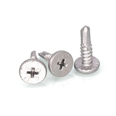 Ruspert pancake head self drilling screw